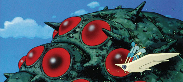 Studio Ghibli Nausicaa del valle del viento de retroceso Colección Ohmu Rojo 